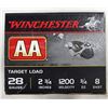 Image 1 : 28 GAUGE Winchester 8 Shot Target Load - 25 Shells - NIB