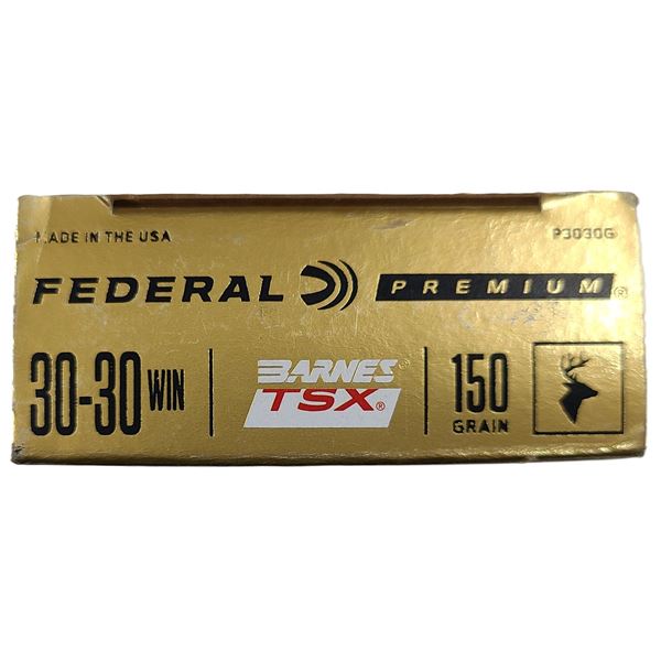 30-30 WIN Federal Premium 150 Gr - 20 Rds NIB