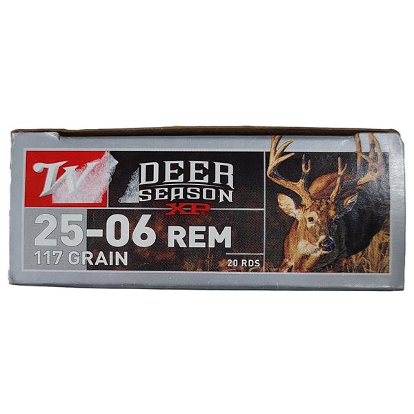 25-06 REM Winchester 117 Grain - 20 Rounds NIB