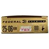 Image 1 : 25-06 REM Federal Premium 100 Grain BARNES TSX - 20 Rds NIB