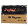 Image 1 : 357 MAGNUM 158 Gr JSP PMC - 50 Rds NIB