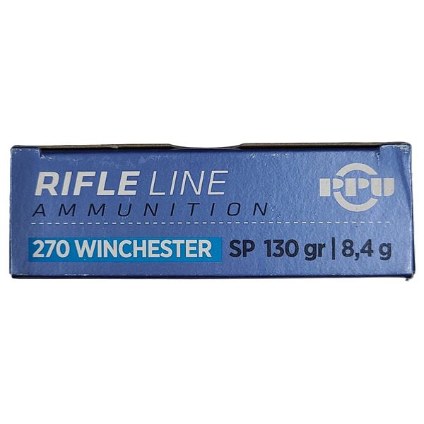 270 WIN SP PPU - 130 Grain - 20 Rds NIB