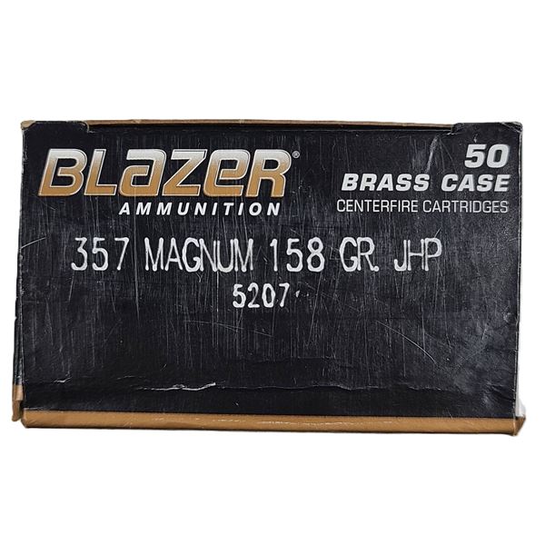 357 MAGNUM Blazer - 158 Gr JHP - 50 Rds NIB