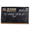 Image 1 : 357 MAGNUM Blazer - 158 Gr JHP - 50 Rds NIB