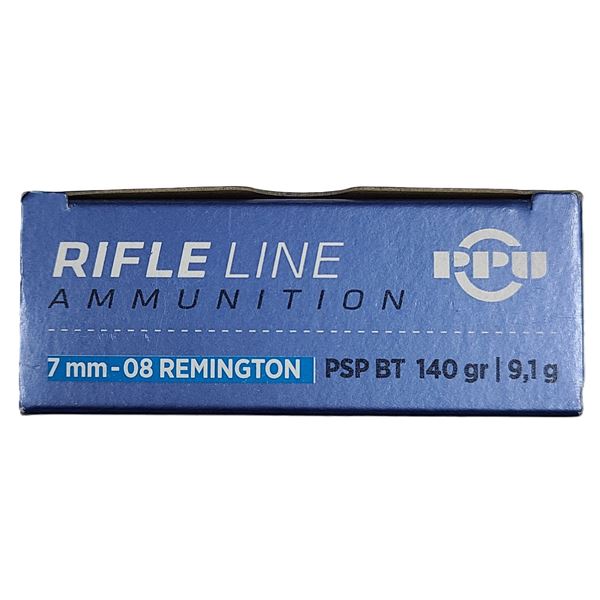 7mm-08 REM PPU - 140 Gr PSP BT - 20 Rds NIB