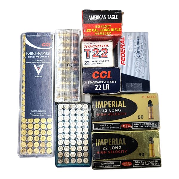 22LR Lot - 490 +/- Rds - Mixed