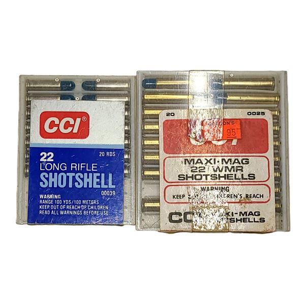 22 LR Shot Shell Lot - 31 Rounds -