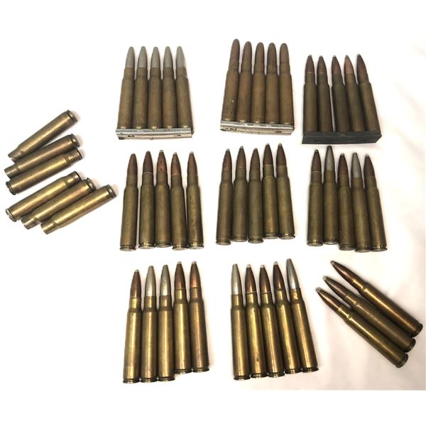 8MM Mauser Ammuntion - 43 Rds + 6 Brass
