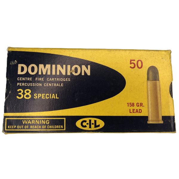 38 SPC Vintage - Dominion 50 Rds