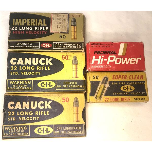 22 LR Mixed Lot - 225 Rds -