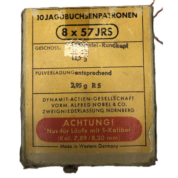 8 x 57 JRS - 10 Rounds