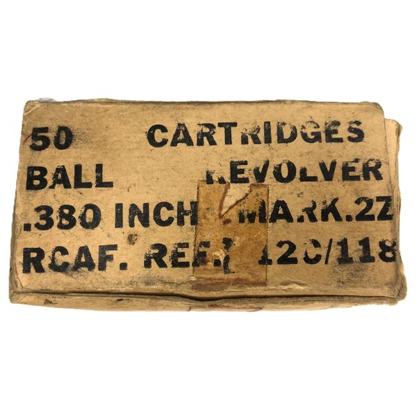 380 RCAF Vintage Ammo - 26 Rounds -