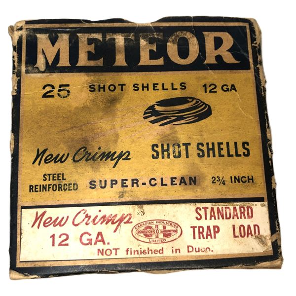 12 Gauge METEOR Vintage - 15 Shells -