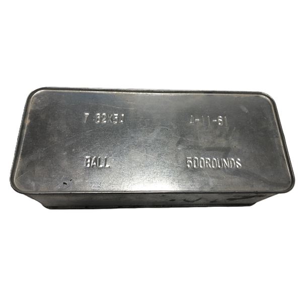 7.62 x 54r Ammlo Can - 500 Rounds - FMJ
