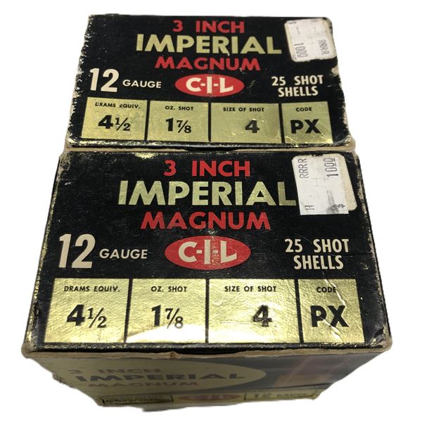 12 Gauge 3 IN / 4 Shot Imperial - 49 Shells -