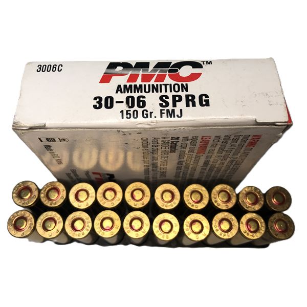 30-06 Springfield FMJ PMC - 20 Rds
