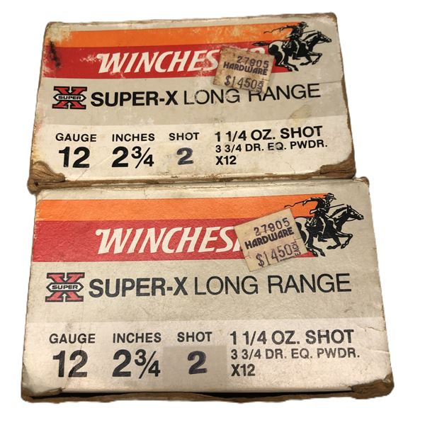 12 GAUGE Lot Winchester - 50 Shells
