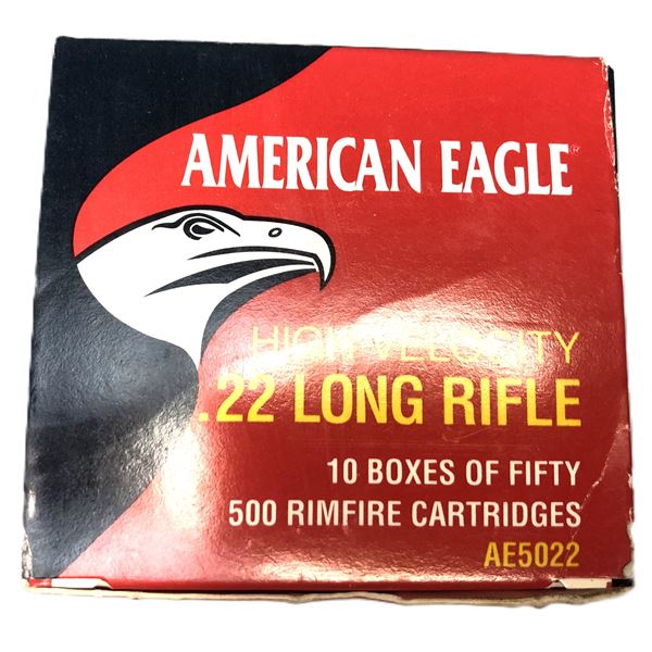 22 CAL American Eagle - 500 Rds NIB