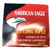 Image 1 : 22 CAL American Eagle - 500 Rds NIB