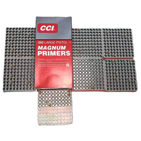 PRIMERS Magnum - CCI Large Pistol - 650 Ct.