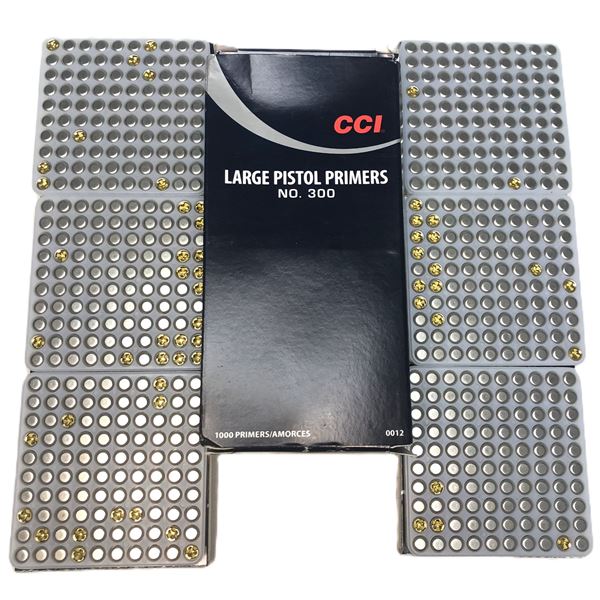 PRIMERS Large Pistol - CCI - 600 ct