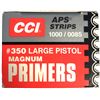 Image 1 : PRIMERS Magnum Large Pistol - CCI - 1000 ct.