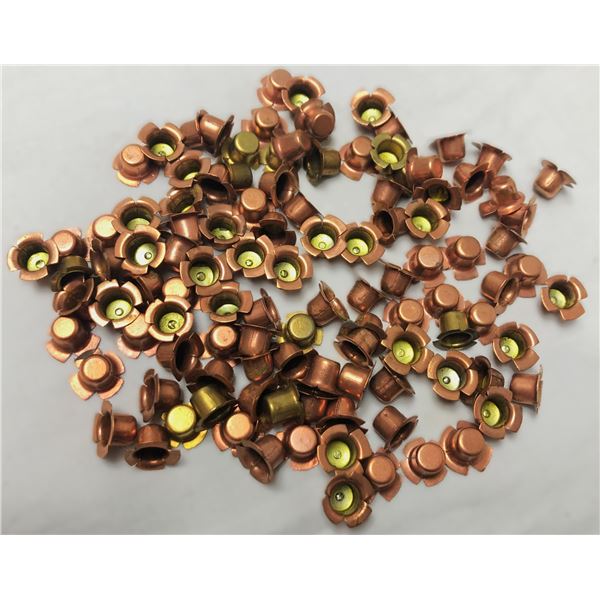 Musket Caps Lot - 110 Ct. - 4 Flange