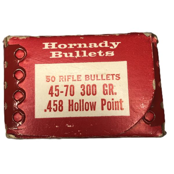 45-70 HP Bullets - Hornady 44 Ct. - 300 Gr