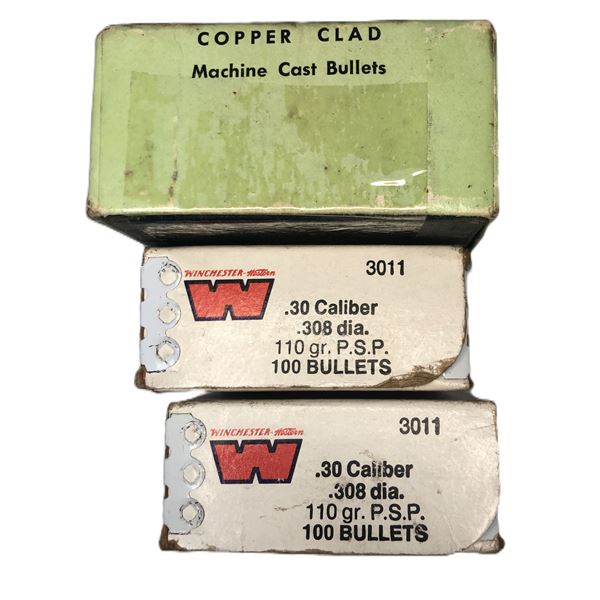 30 CAL Bullet Lot - 135 Ct.