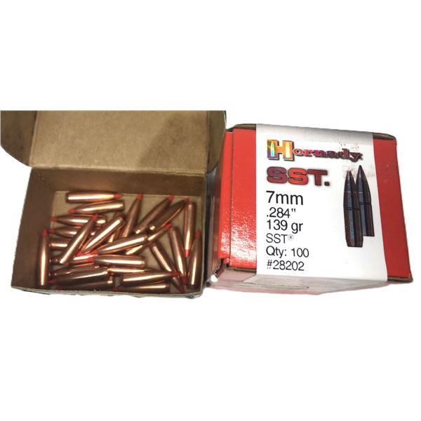 7MM Bullet Lot - 125 Ct.