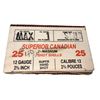 Image 1 : 12 GAUGE Superior SLUG Shells - 25 Shells