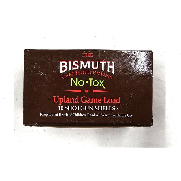 12 GAUGE Bismuth Upland Load - 2 3/4IN NIB 10 Shells