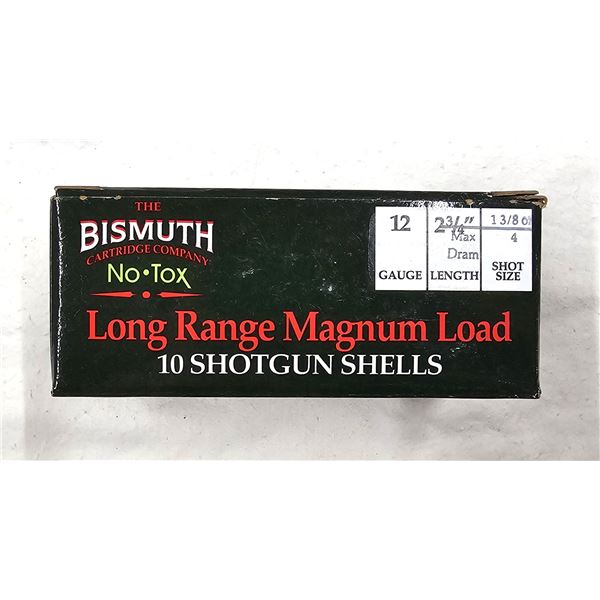 12 GAUGE Bismuth Mag Load - 2 3/4IN 10 Shells NIB