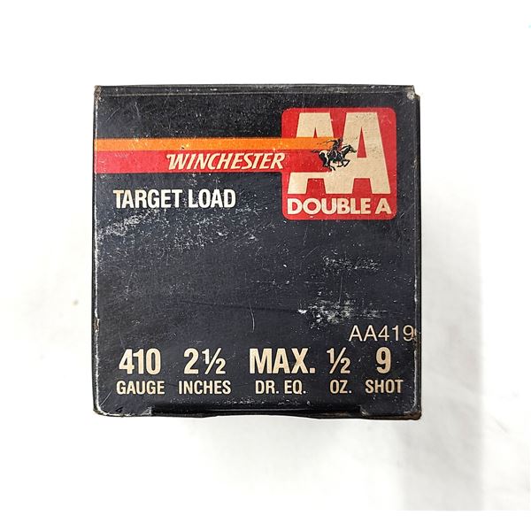 410 GAUGE Target Load Winchester 2.5IN - 25 Shells