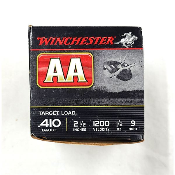 410 GAUGE Target Load Winchester 2.5IN - 25 Shells