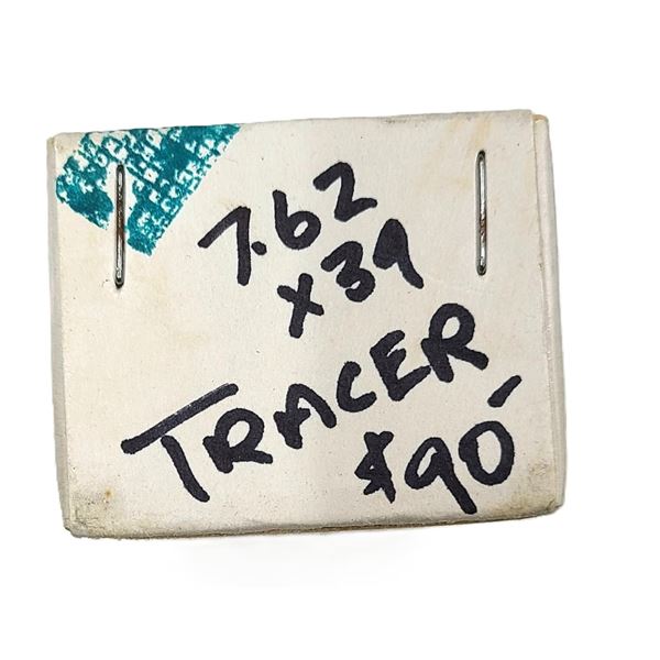 TRACERS 7.62 x 39 - Czech 20 Rds.