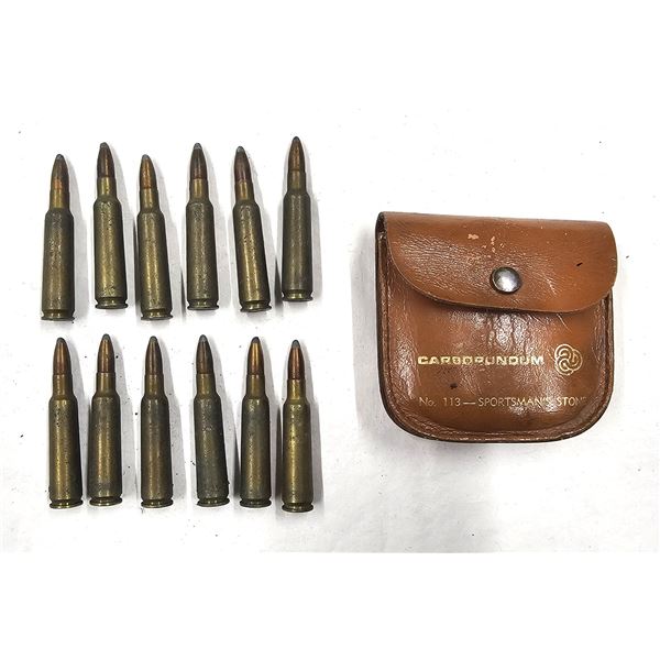 250 SAVAGE - 12 Rounds w/ Pouch