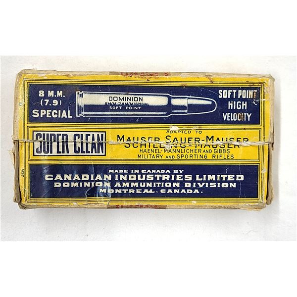 8MM Mauser Special Dominion - 20 Rds.