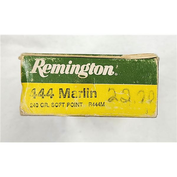 444 MARLIN Remington - 240 Gr. SP - 20 Rds