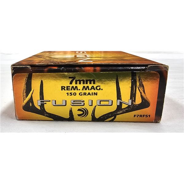 7MM REM MAG - Fusion 150 Gr. - 20 Rds NIB