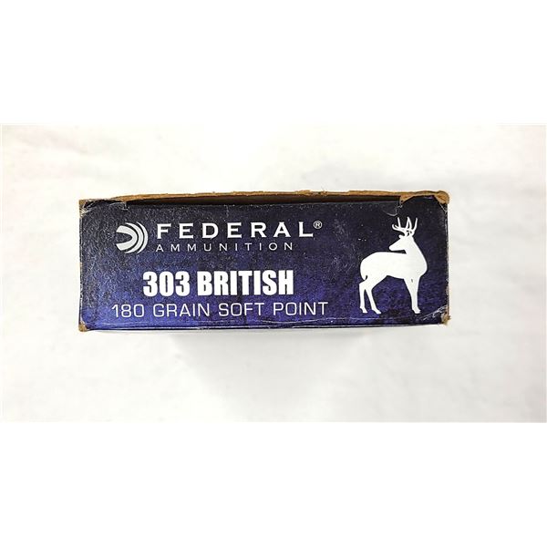 303 BRITISH Federal Ammo - 20 Rds.