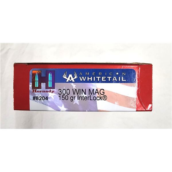 300 WIN MAG - Hornady 150 Gr. - 20 Rds NIB
