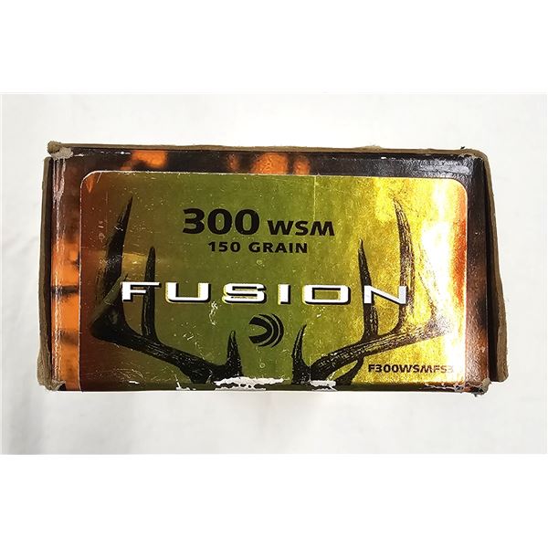 300 WSM Fusion - 150 Gr - 20 Rds NIB