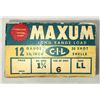 Image 2 : 12 GAUGE Maxum 6 Shot Vintage Shells & Box