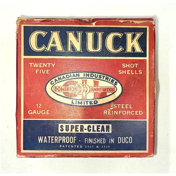 12 GAUGE Canuck Vintage Shells & Box