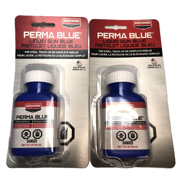 Gun Blue Lot - 2 Bottles