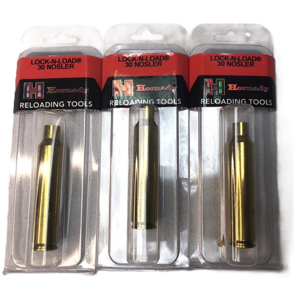 30 NOSLER Lock-N-Load x3 Hornady - NEW