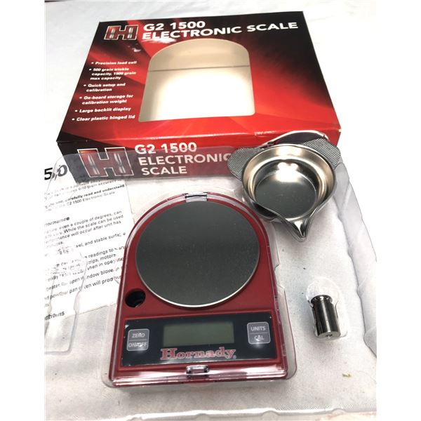 Hornady Electronic Scale w/ Box - G2 1500