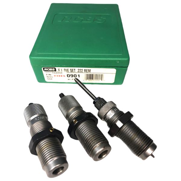 222 REM Die Set - RCBS