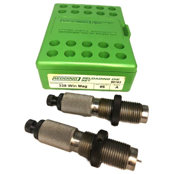 338 WIN MAG Die Set - Redding